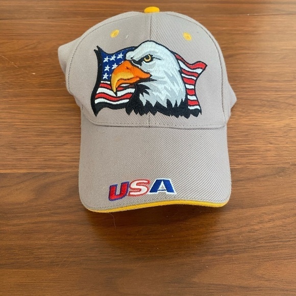 USA American Bald Eagle Hat - Picture 2 of 4